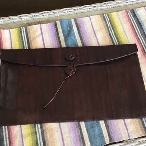 Vintage Eel Skin Tablet bag